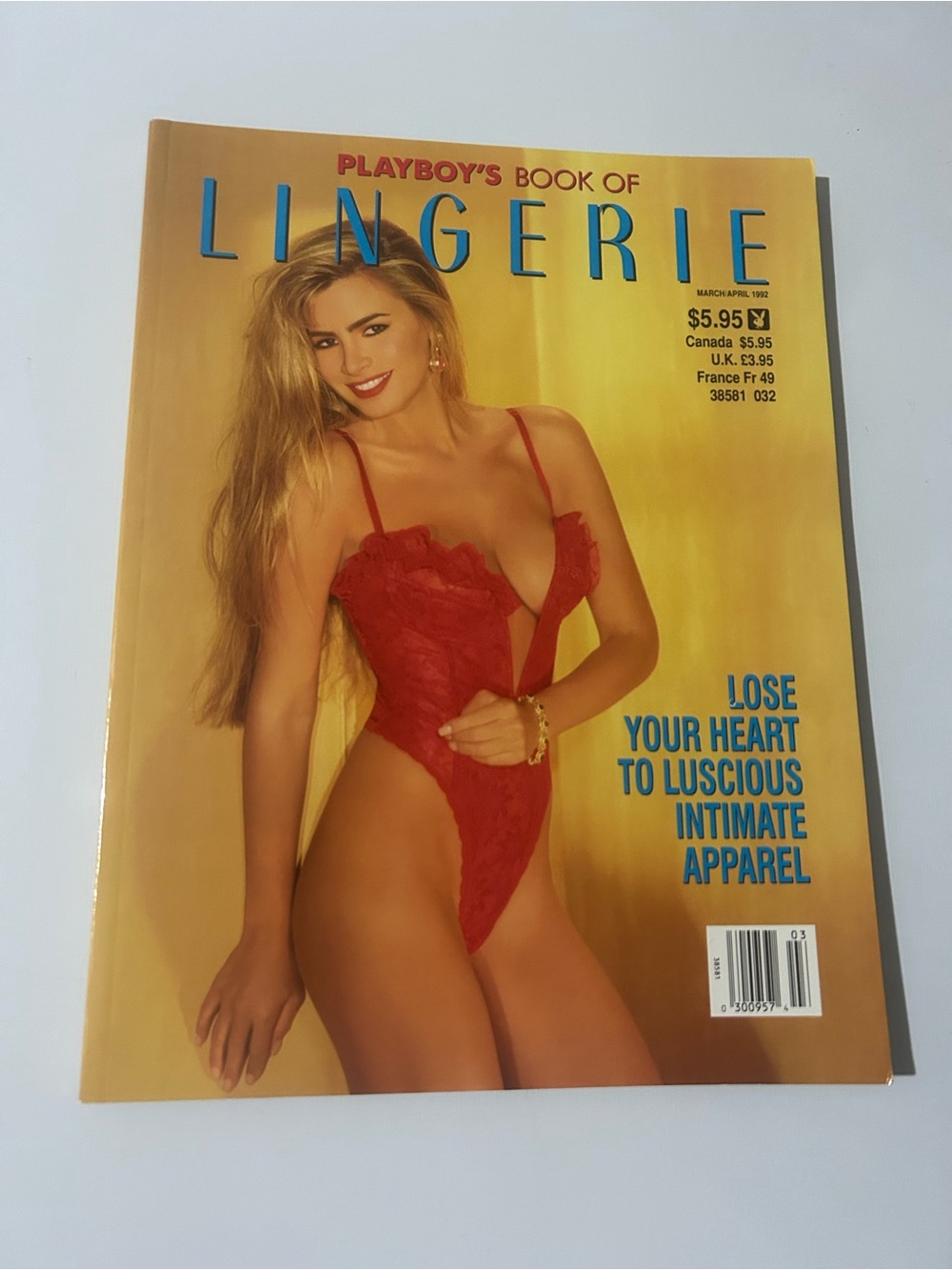 Playboy’s Book of Lingerie. March/April 1992
